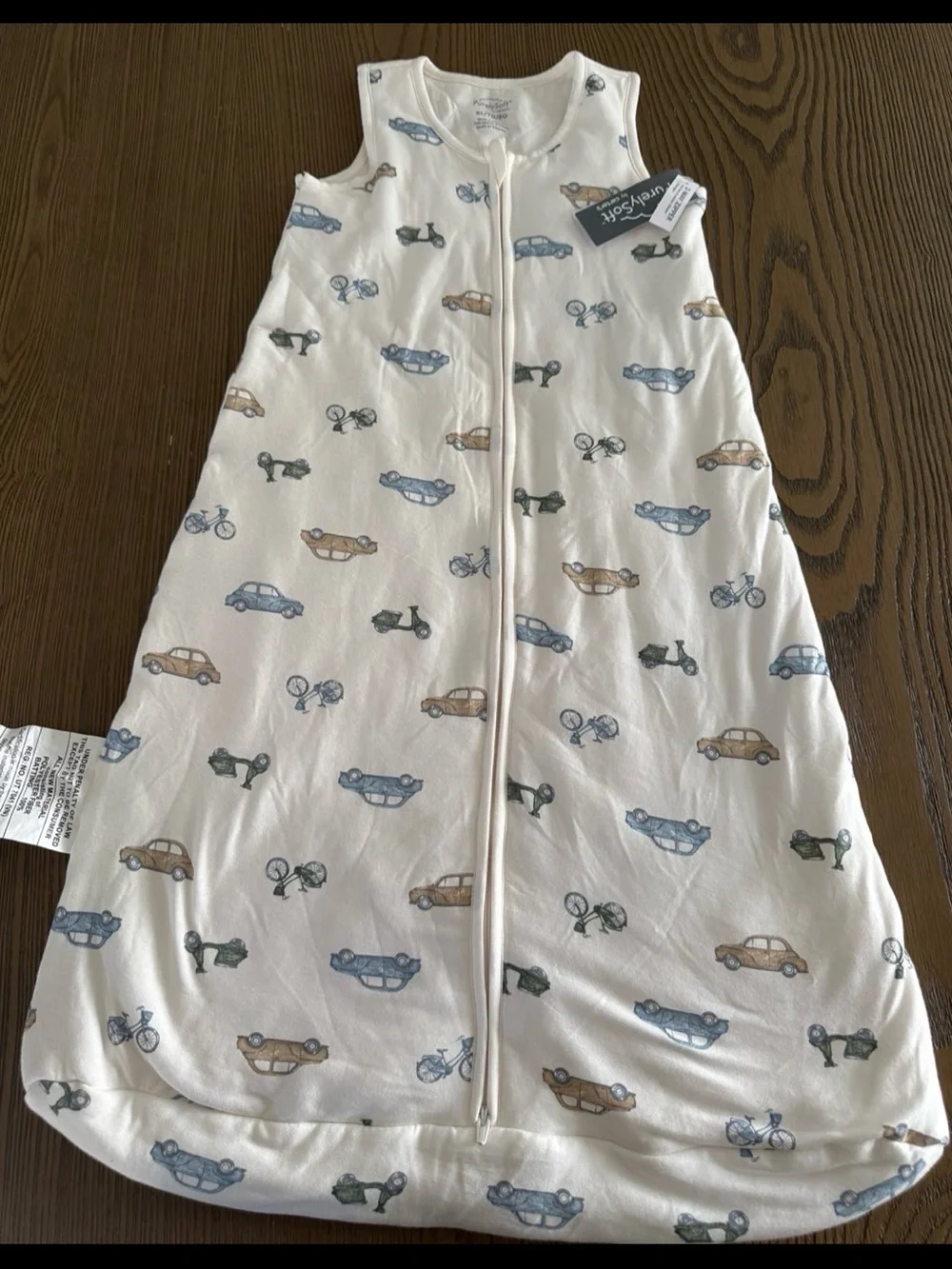 Carter’s Cars sleep sack NWT 2 way zipper